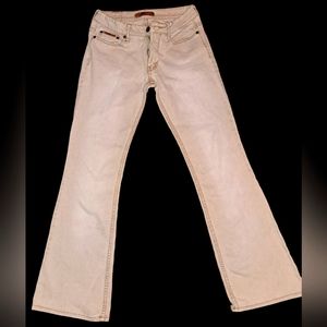 🌺🪻🌷Vintage l.e.i Flare Leg, Tan Jeans🌷🪻🌺